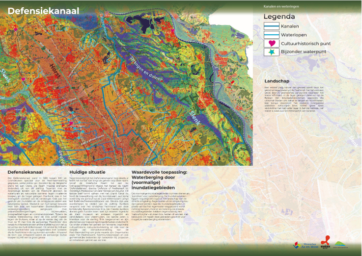 Defensiekanaal Klimaatonderlegger detailkaart